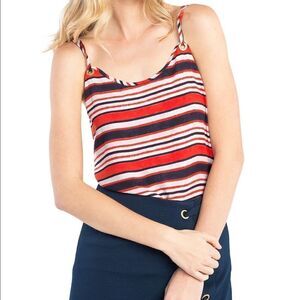 Bnwt Kensie Sandbox Striped Top
